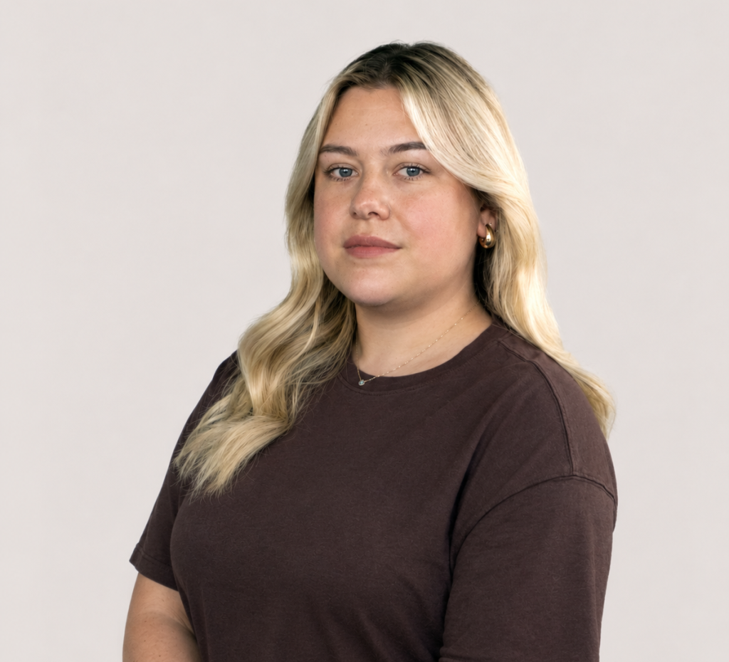 Sarah, Digital Content and Marketing Manager for Finelight Media. 